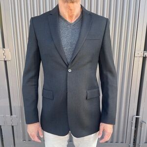 Burberry London Black Blazer Jacket Men’s 50R